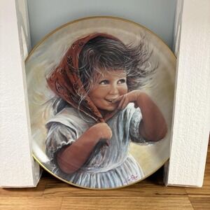 Vintage 1982 "Wendy" American Legacy Ltd Collector Plate, Su Etem, #2432
